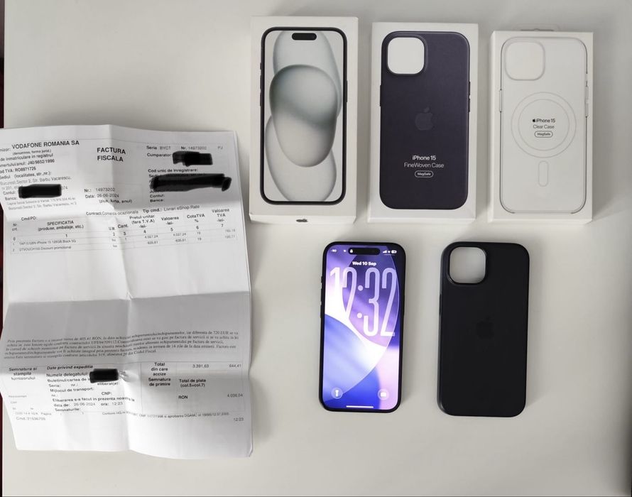Iphone 15 in garantie