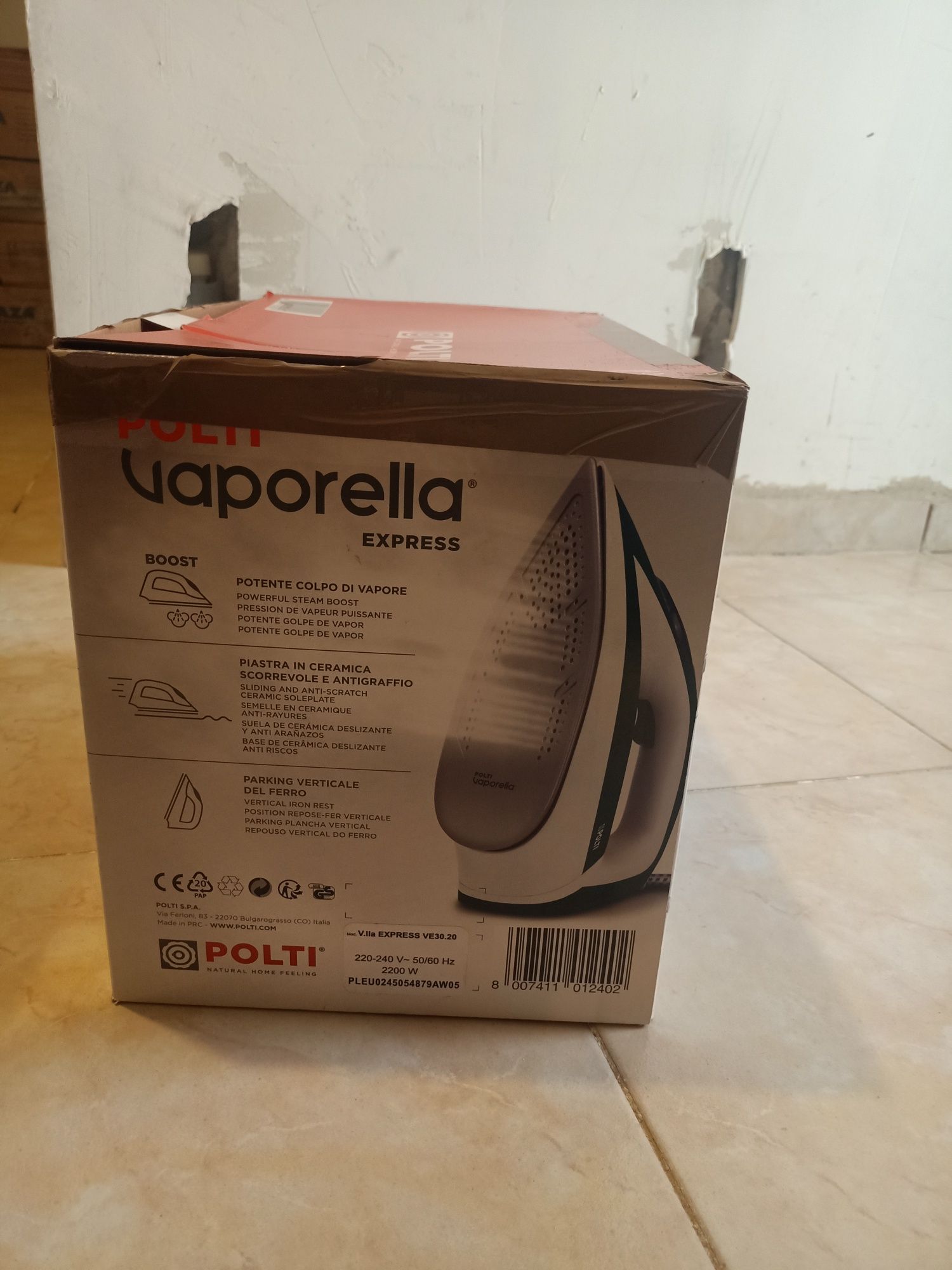 Fier de călcat cu abur Polti Vaporella Express, stare excelentă