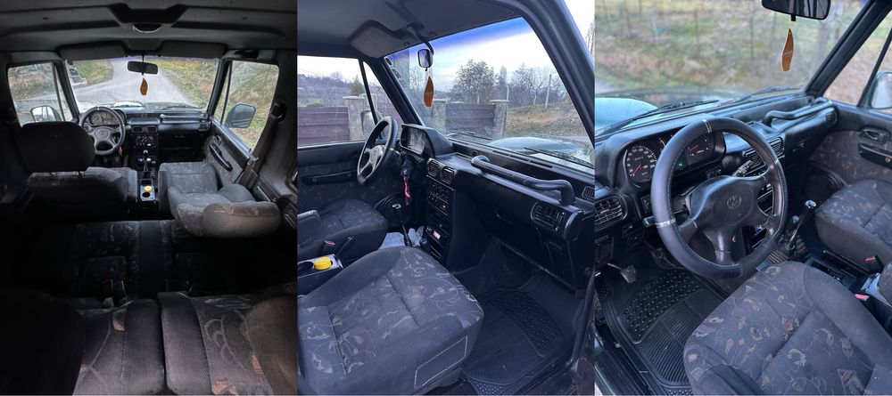 Hyundai Galloper/Mitsubishi Pajero 2.5TDI, 4x4, inmatriculat.