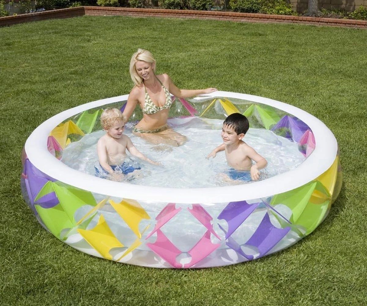 Детски надуваем басейн INTEX Pinwheel