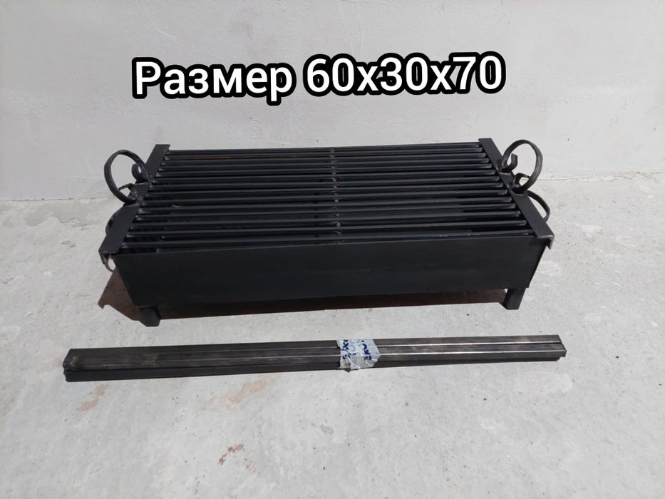 Барбекюта изработени по идея на клиент като модел и размер.