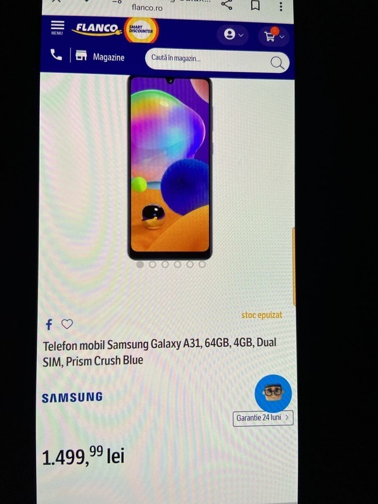 Samsung A31  64gb