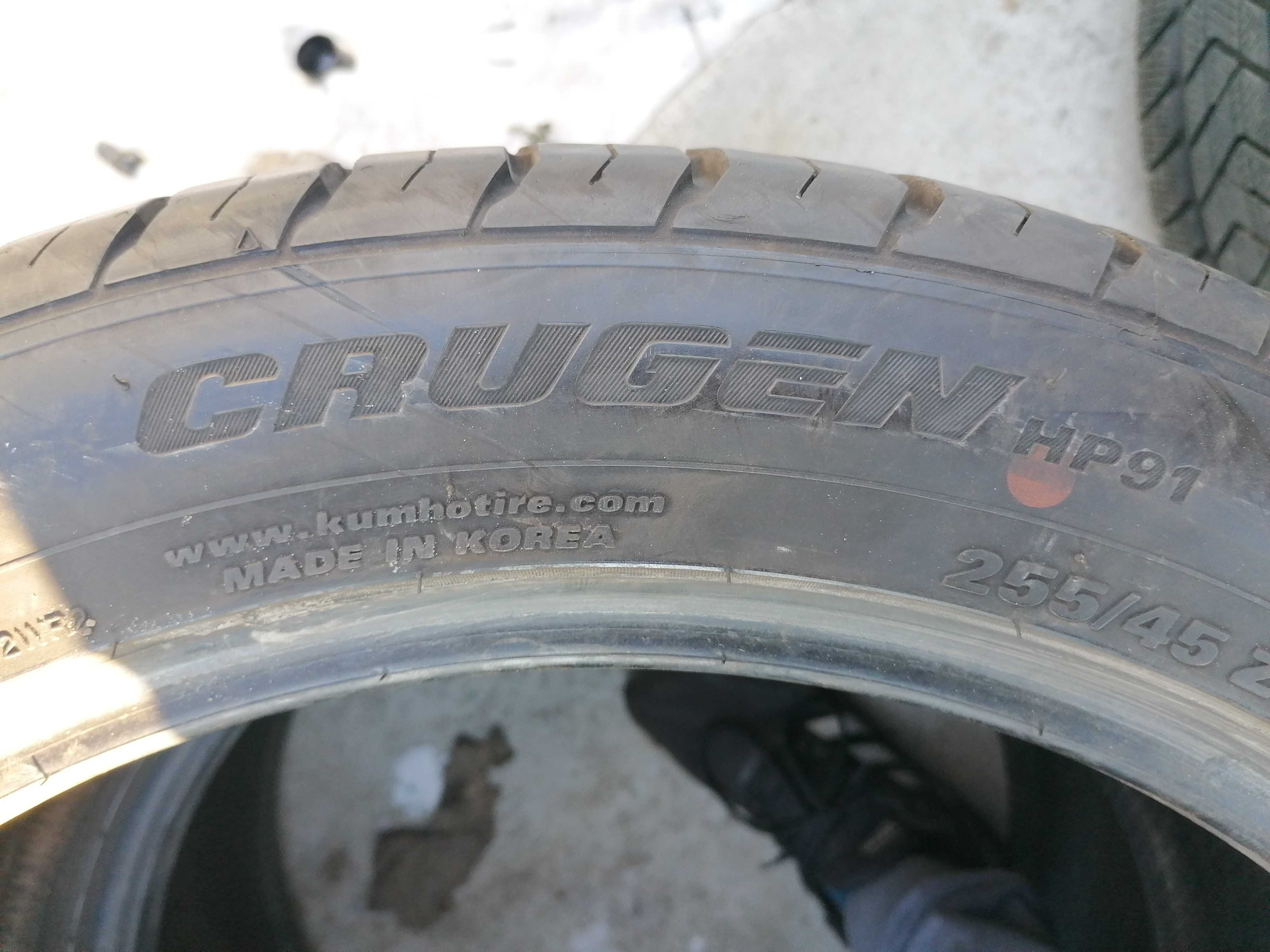 Doua Anvelope Vara Kumho Crugen 255 45 R20 An 2020