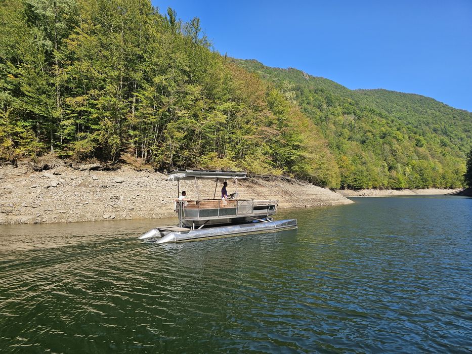 Vand Barca Catamaran Ponton Solar Full Electric