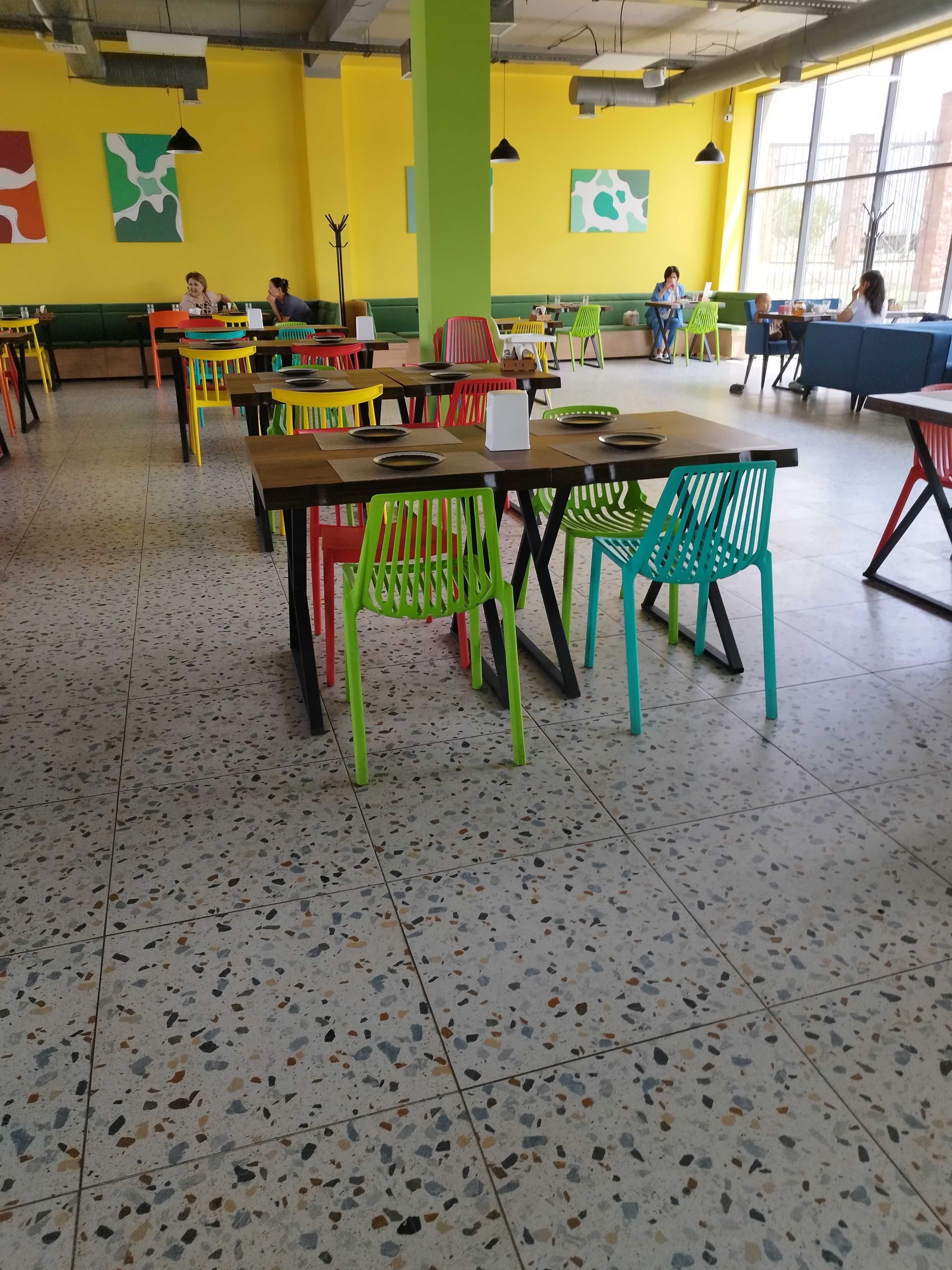 Стулья из экопластика для школ детских центров кафе и ресторанов