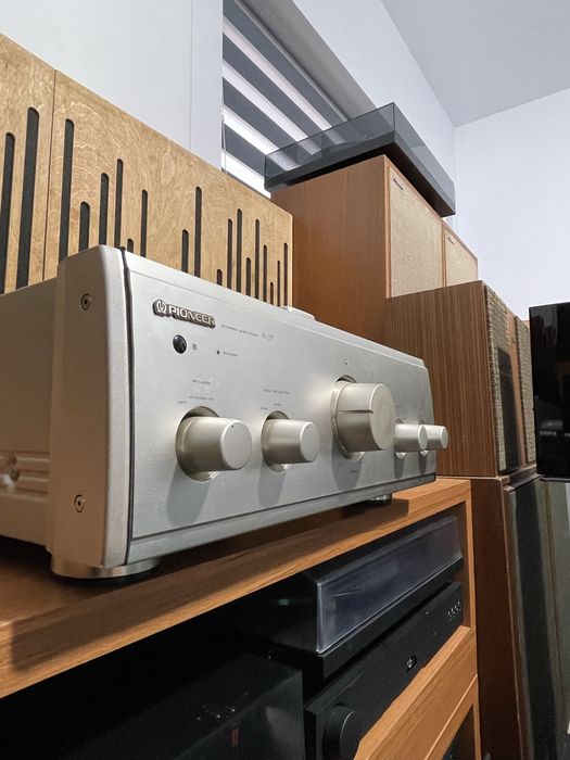Pioneer a07 amplificator hi-end dual mono 20kg telecomanda originala