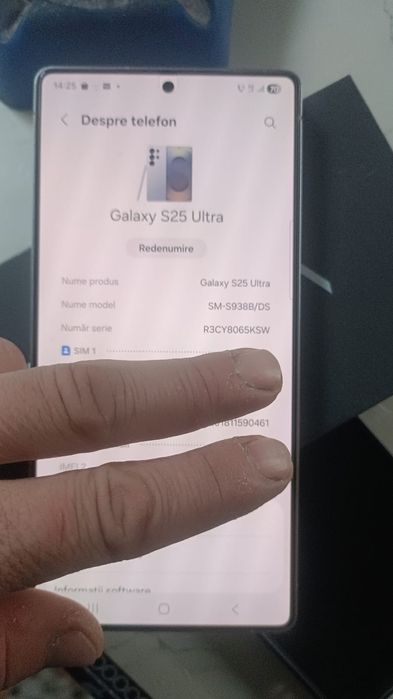 Vând samsung s25 ultra