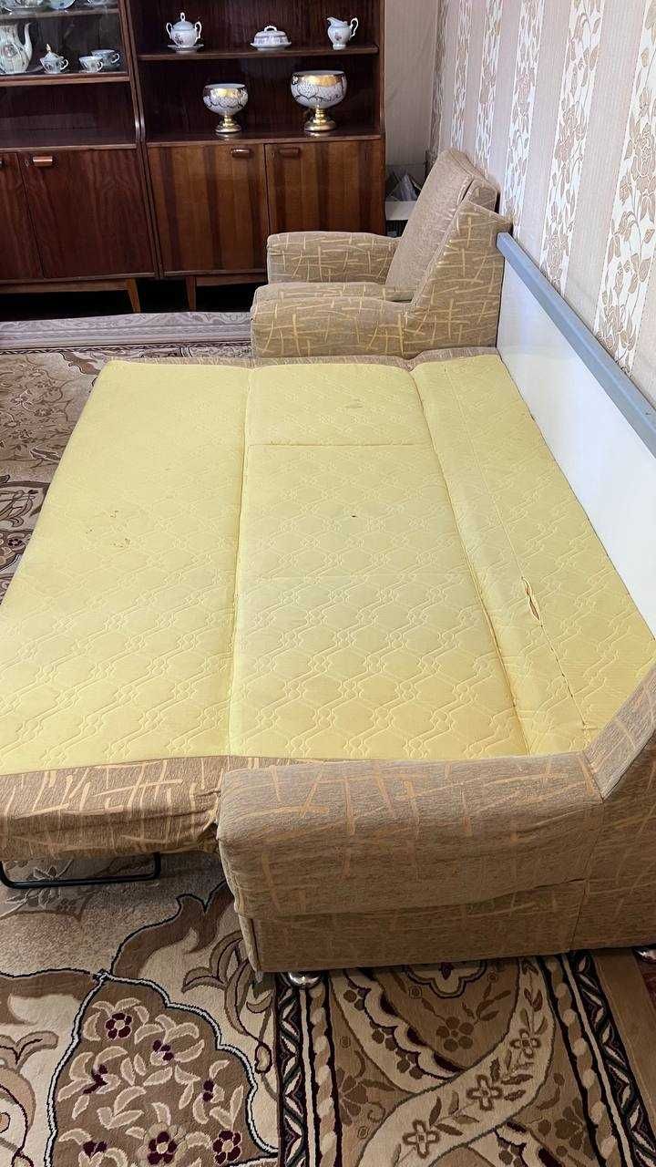 Продается диван +2 кресла