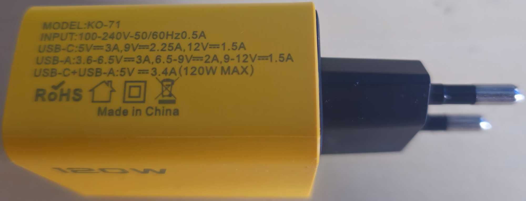 Три вида бързи зарядни за телефони с USB-A,C,PD Samsung,Xiaomi Apple