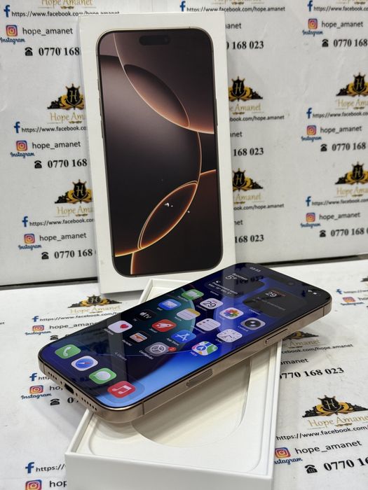 Hope Amanet P7 Iphone 16 Pro Max 256 Gb