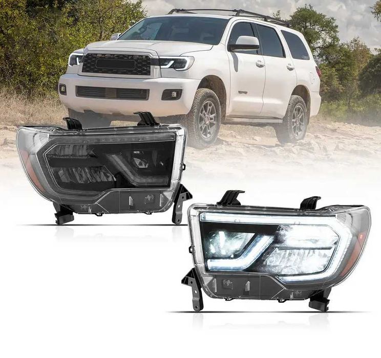 Комплект LED фарове за Toyota Sequoia 2008-2020 и Tundra 2007-2013