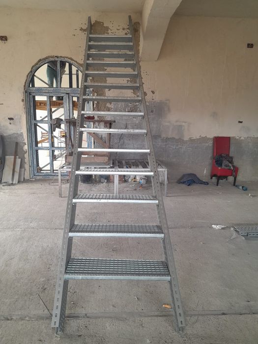 Scara metalica zincata 4mm 6ml