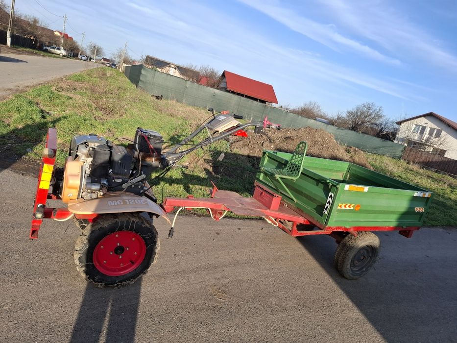 Vând motocultor Omac motorină 12cp