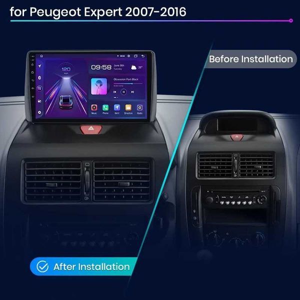Peugeot Expert  2007г-2016г Мултимедия Навигация Android