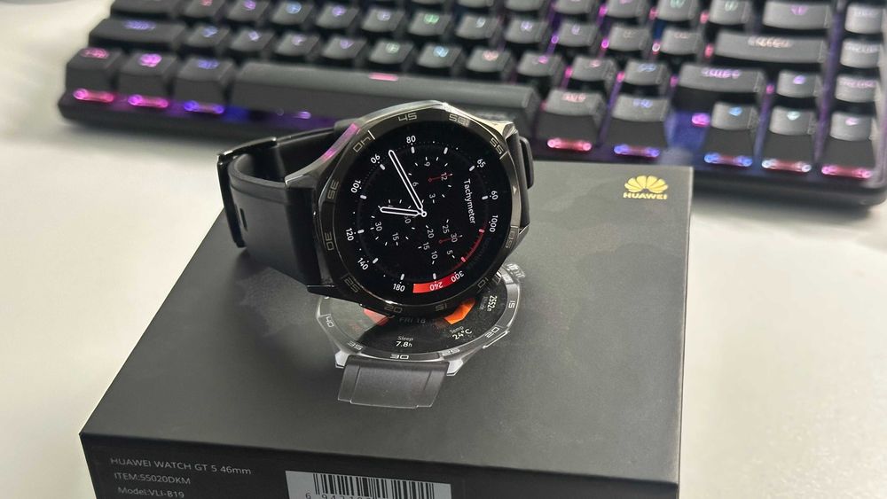Huawei Watch GT 5 46mm Black - Garantie Emag - Ca Nou