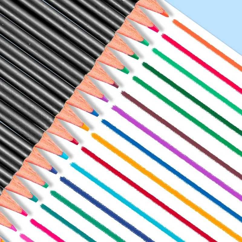 Set 72 creioane colorate si 2 carti de colorat, pentru desen si schite
