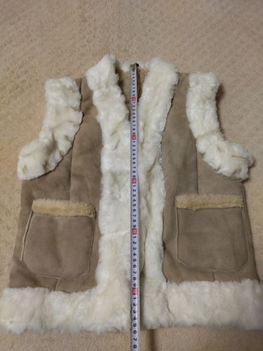 Детски елеци от естествена кожа