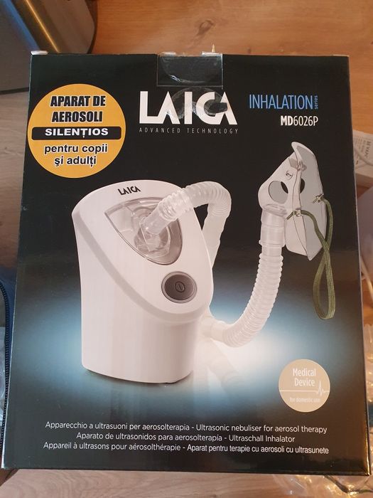 Aparat aerosoli cu ultrasunete Laica, Silentios