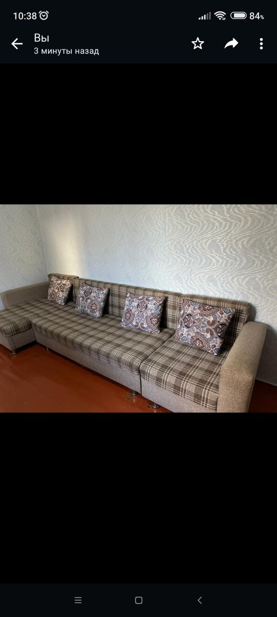 Продаю диван хорошая состояние. Цена40000 тг