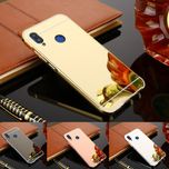 Husa / Bumper aluminiu + spate Oglinda pt Huawei P20, Honor 7, Honor 8