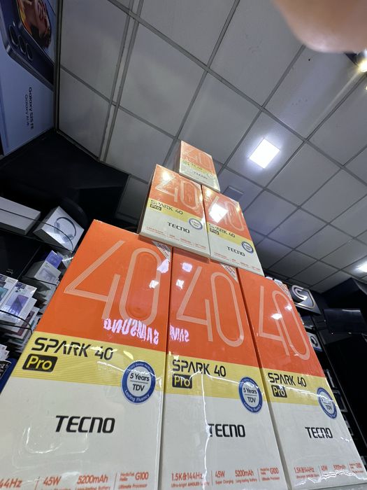 Tecno sprak 40 pro + go 2