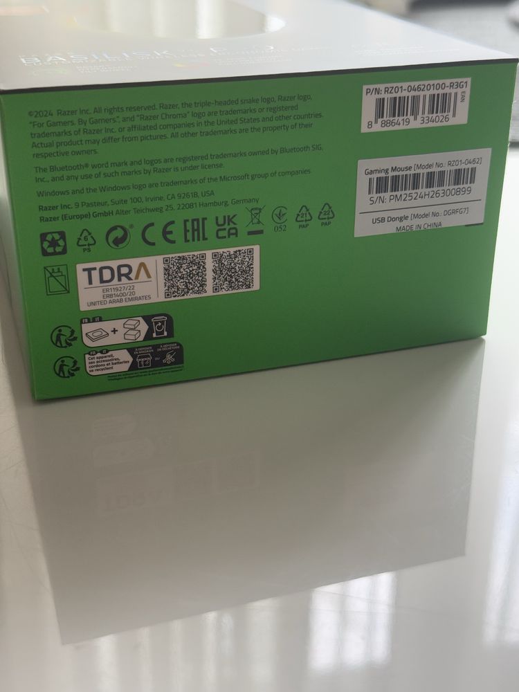 Mouse Razer Basilisk V3 Pro Nou, Sigilat, Fără Garanție