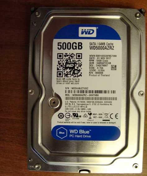 Внутренний жесткий диск 500 Гб