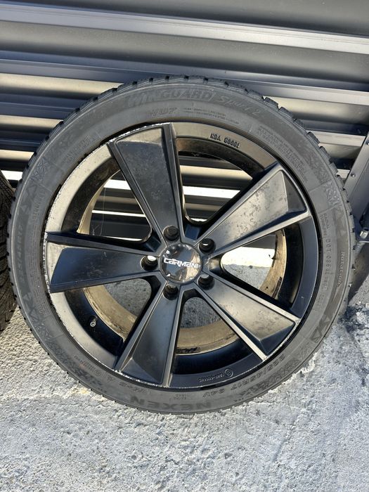 Jante volkswagen, seat, skoda R17+anvelope iarna