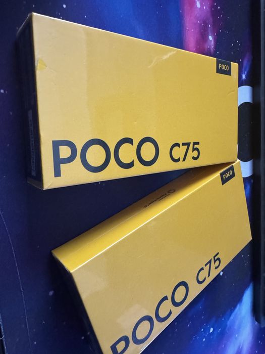 Telefon Mobil Poco C75 , Nou sigilat , 256/8GB , Nou!