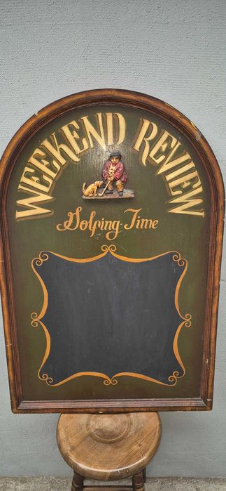 Стари дървени табели