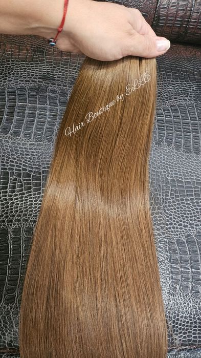 100%Естествена славянска коса + ПОДАРЪК