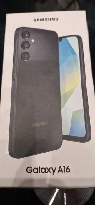 Смартфон GSM SAMSUNG GALAXY A16 A165 BLACK 128 GB, RAM 4 GB, 50+5+2 MP