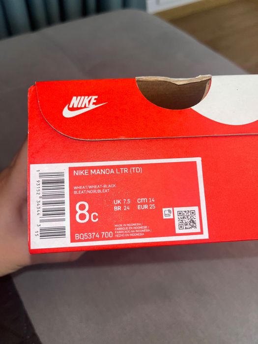 Детски боти Nike Manoa, размер 24, стелка 14 см