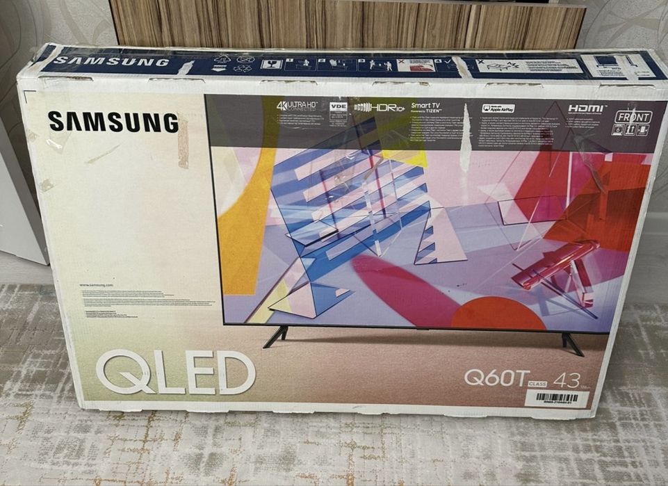 Телевизор Samsung QLED -43 (диагональ-109)