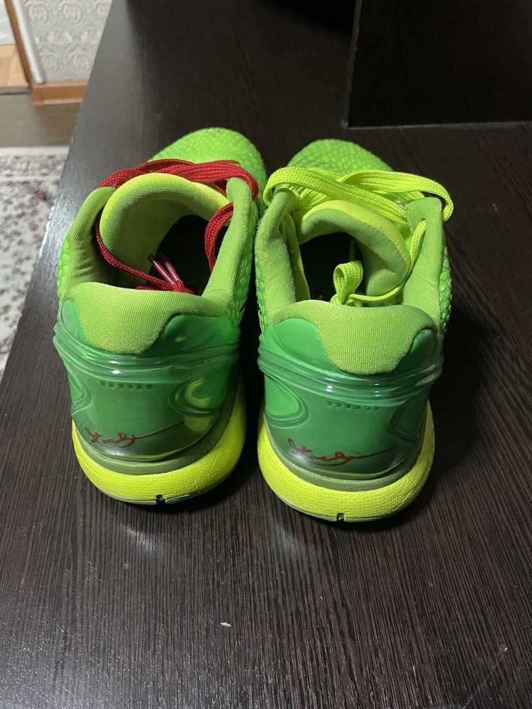 Nike Kobe 6 grinch баскетболная обувь