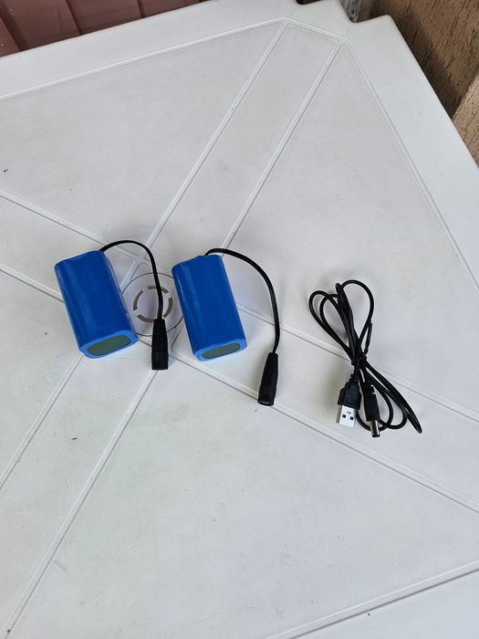 Acumulator 7,4V pentru barca de nadit, Litiu-ion-6000mAh+Cablu USB-noi