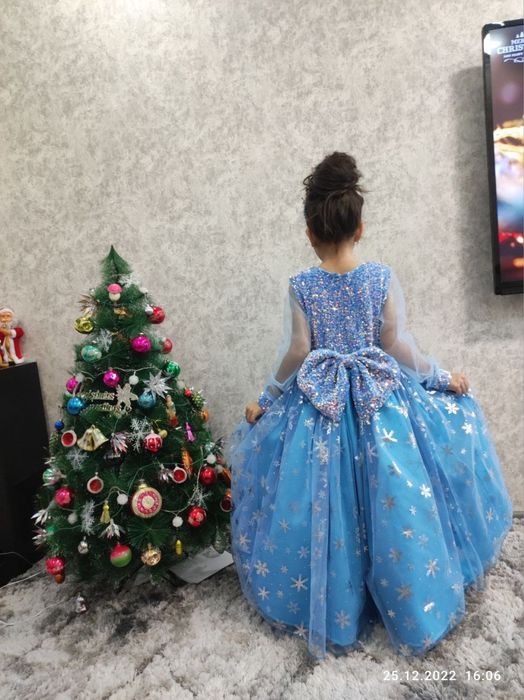 OQSHOM LIBOSI  Bayramla uchun Elza koynegi 2 marta kiyilgan