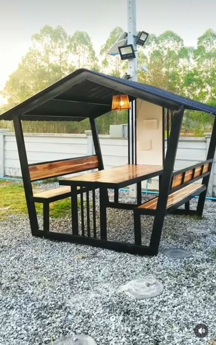 Besedka kafe hovlilaga Беседки для кафе дома