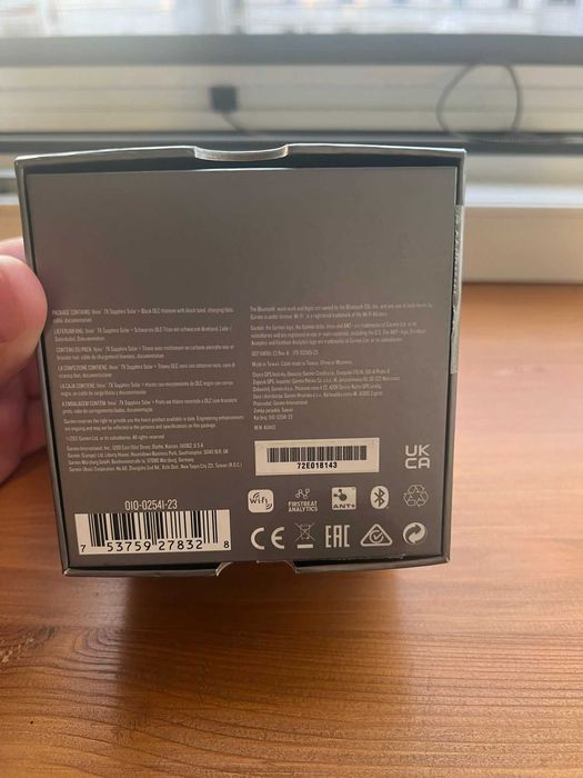 Garmin Fenix 7X Sapphire Solar Titanium 51mm