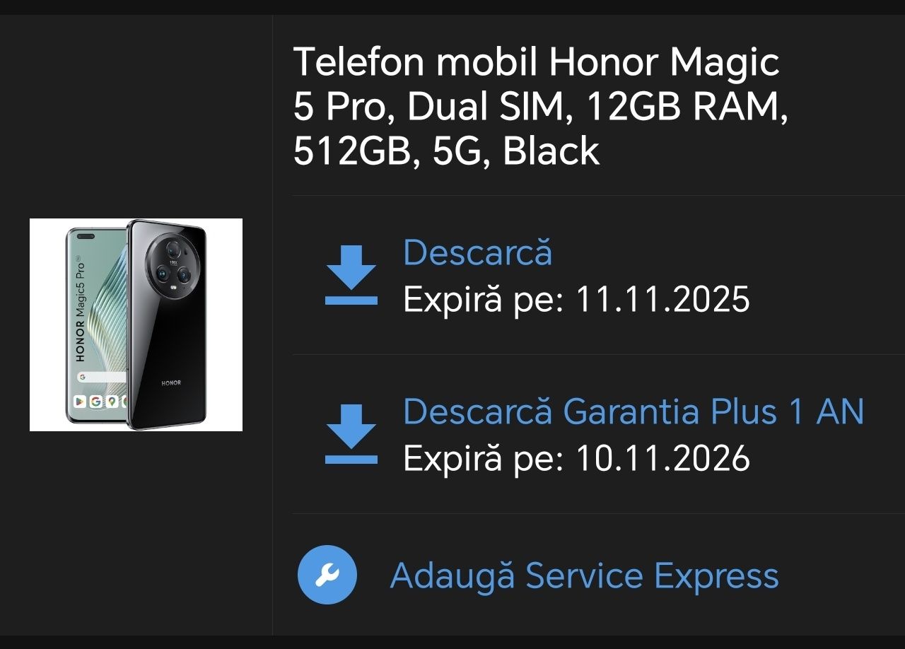 Honor Magic 5 Pro + Honor Watch 4