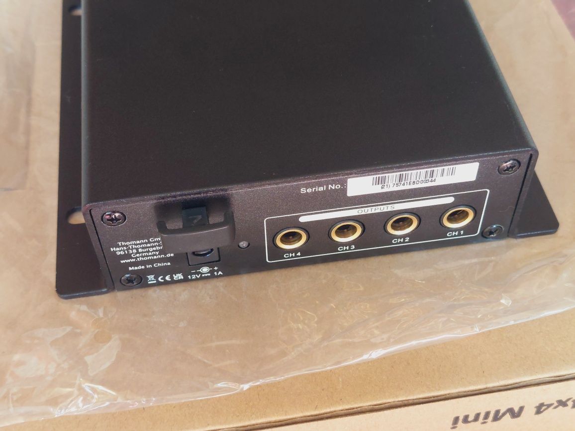 the t.racks DSP 4x4 Mini