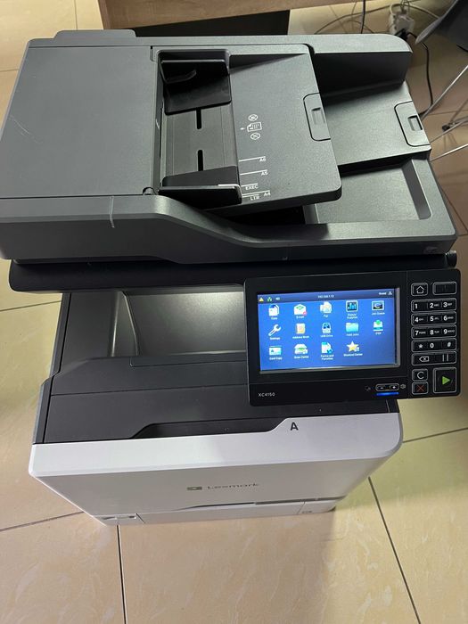 Цветен лазерен принтер Lexmark XC4150 Професионален.Скенер, Копир,Факс