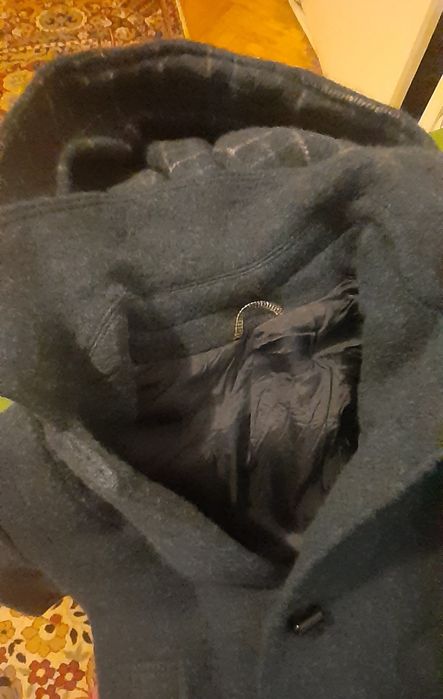 Палто-дълго, с качулка