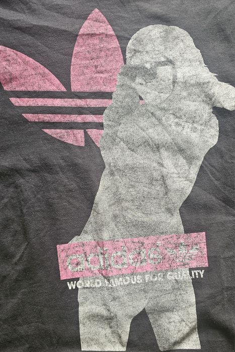 Tricou Adidas, , neagru, vintage, logo retro, marimea xS