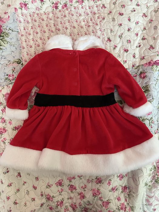 Бебешка коледна рокля Christmas Baby