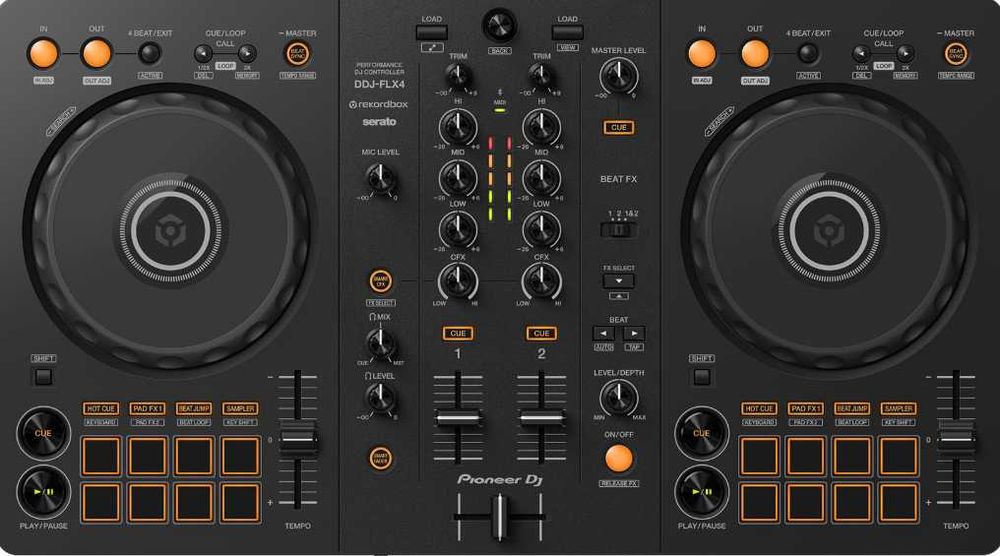 Pioneer DJ DDJ FLX4 | Нов | Пълен комплект |