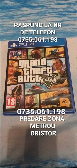 Gta 5 ps4 pret fix 140 lei Jocuri ps4 gta5 ps5 ZONA DRISTOR JOC NOU