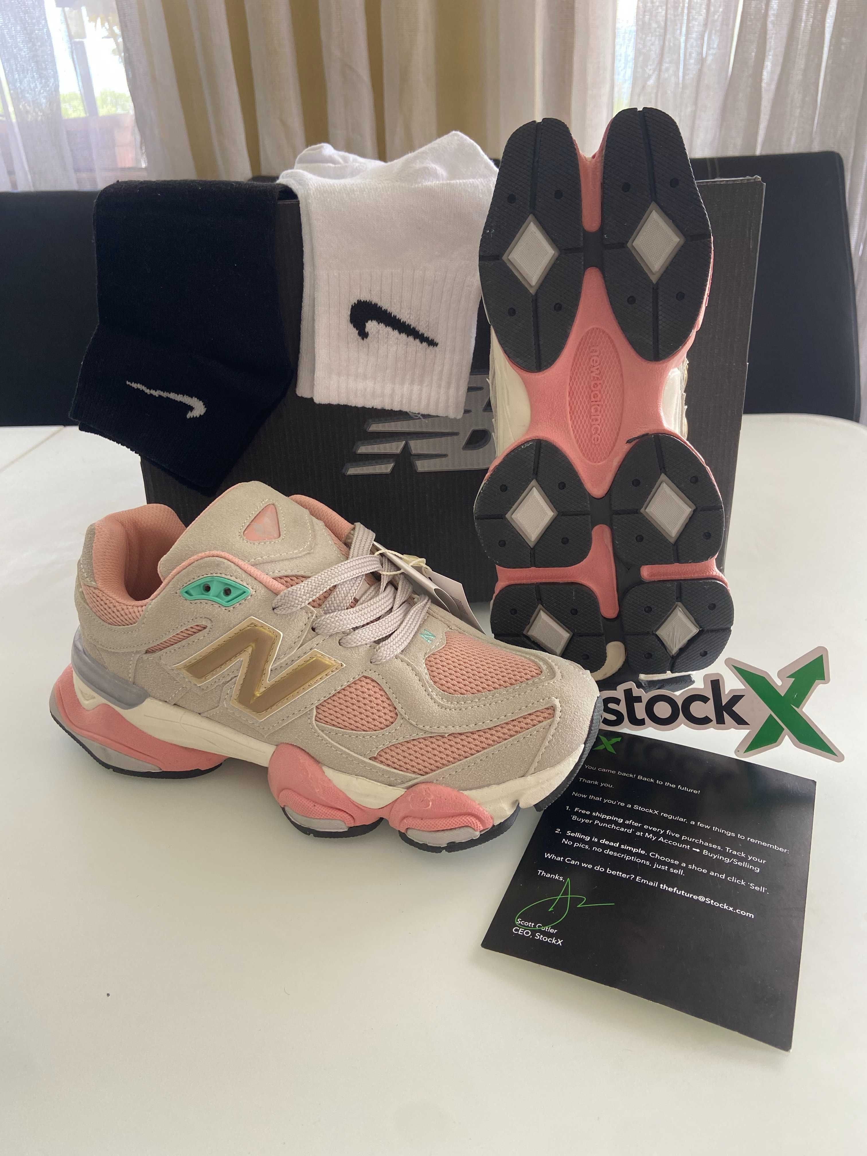 CLASSIC New Balance 9060 x Joe Freshgoods “Pink” (от/до 36-40 номер)