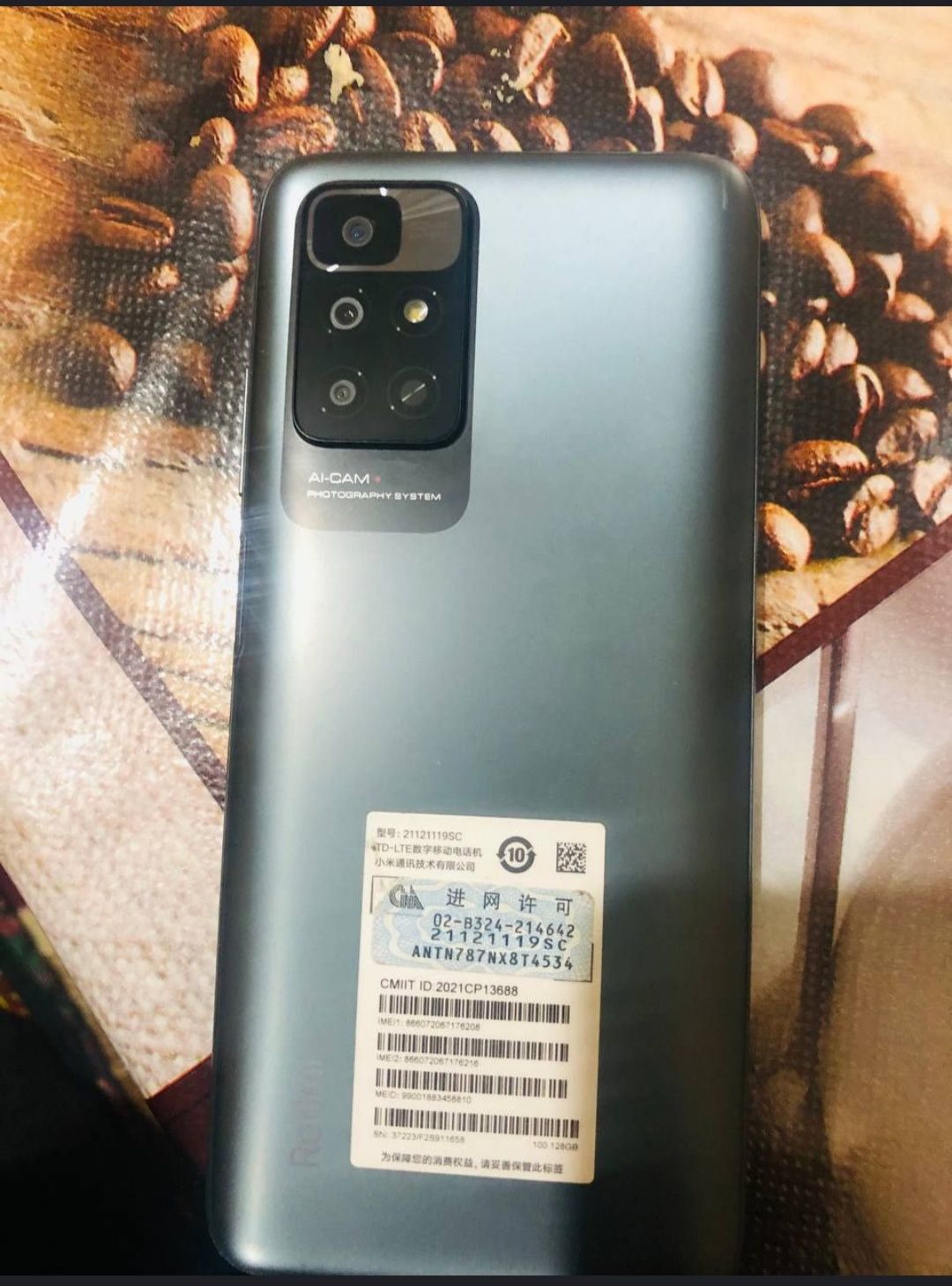 redmi 11 xotirasi 128