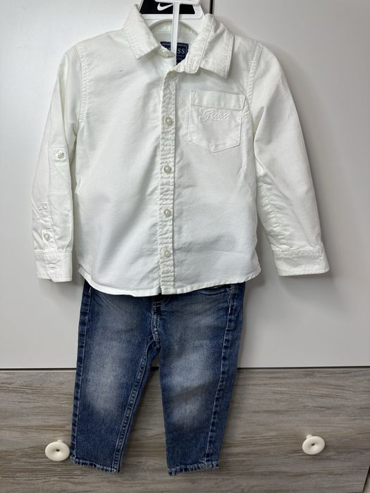 Риза Guess и дънки h&m